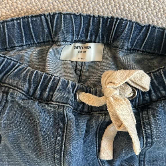 One Teaspoon Shabbies Drawstring Boyfriend Jeans xs - Picture 2 of 4